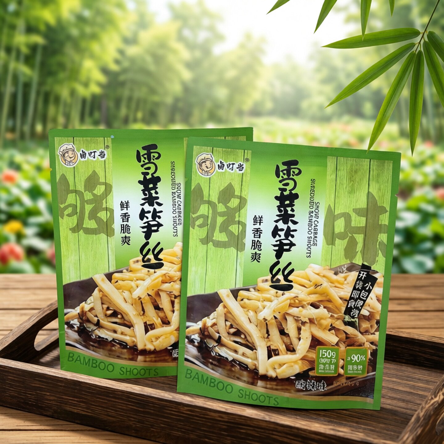 卤叮当炭烤笋雪菜笋丝
