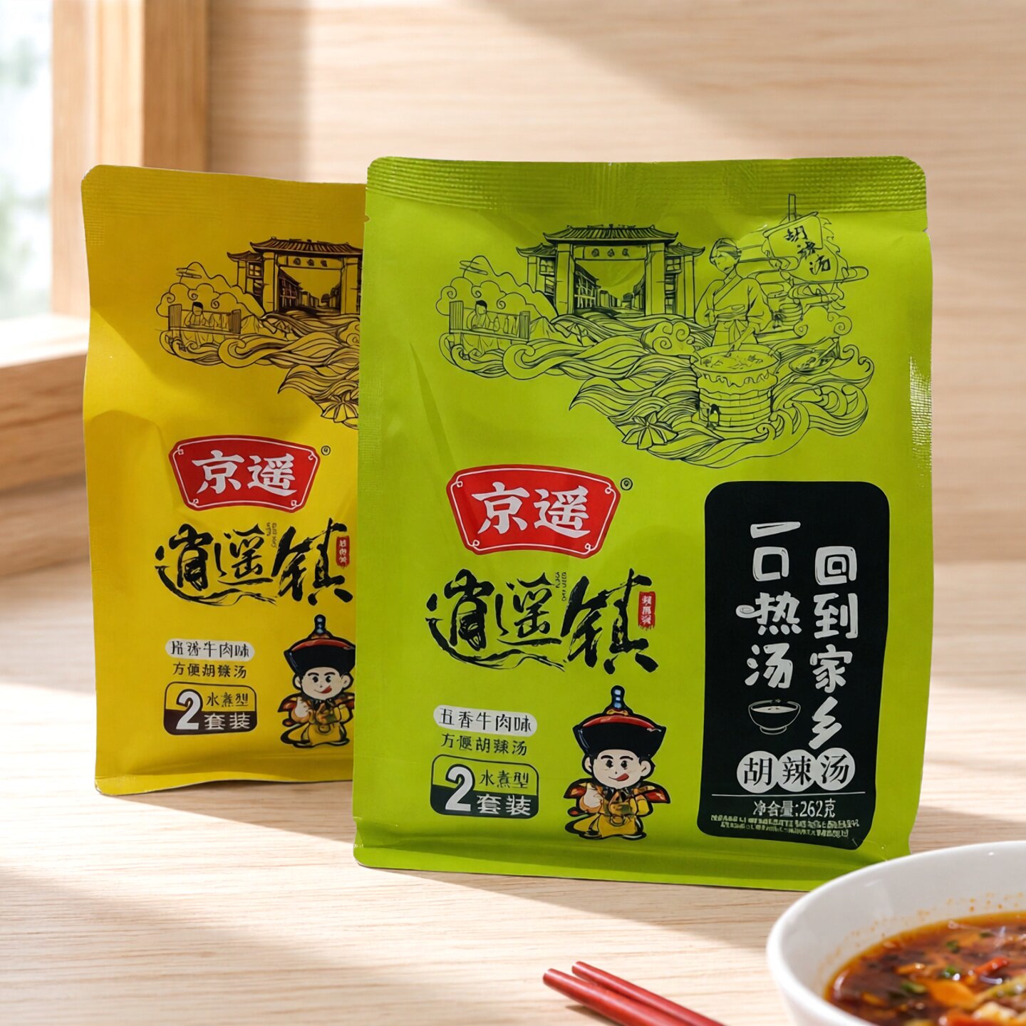 京遥胡辣汤速食262g正宗早餐