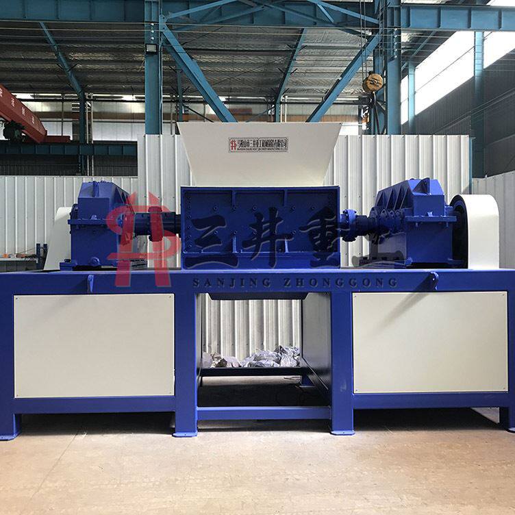 铁屑破碎机 危险固废工业废品撕碎机 垃圾废料撕碎机厂家直销