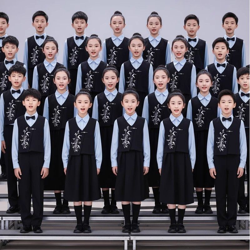 元旦儿童合唱演出服中小学生爱国朗诵演讲比赛服装男女童国风礼服,童装/婴儿装/亲子装,儿童演出服,淘宝优惠券,粉丝福利购,淘宝优惠卷