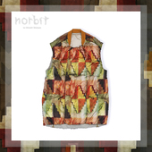 日本山系羽绒背心马甲户外机能露营花色秋冬新款 norbit 服饰