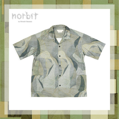norbitHNSH-037迷彩印花短衬衫