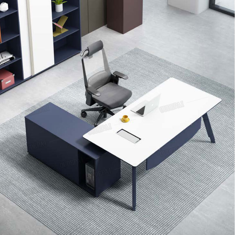 办公桌总裁桌椅组合现代简约大班写字台单人董事经理主管桌 LW-04