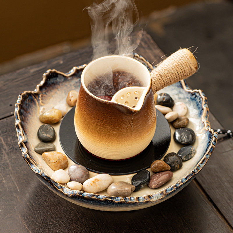 围炉煮茶家用客厅煮茶炉养生泡茶壶罐罐茶具套装电陶炉煮茶器专用