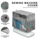machine 亚马逊袋pvc缝纫机防尘罩缝纫用品配件收纳 Sewing cover