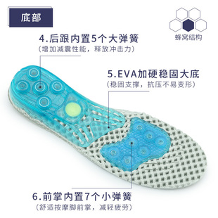 防滑运动鞋 直销 垫 透气硅胶运动鞋 414缓冲运动鞋