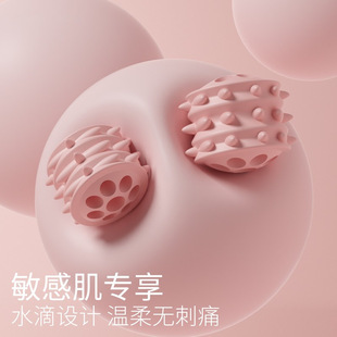 狼牙棒小腿肌肉放松滚轮轴瘦腿琅琊棒深度按摩筋膜棒瑜伽器材