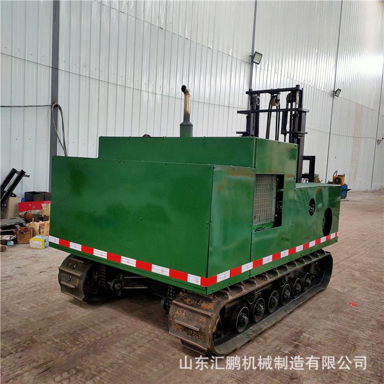 现货控3吨橡胶履带叉 全液遥履带搬运车 自走车式履YSQ带叉压车