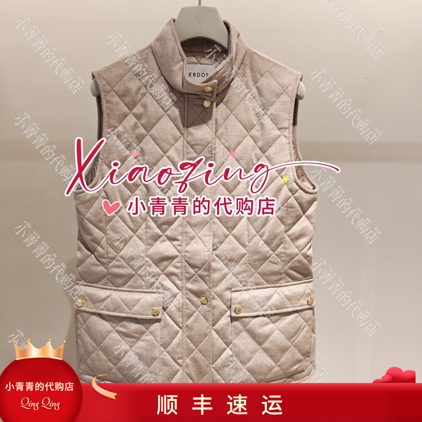 商场同款2026秋冬款E2266G003 女棉服3990