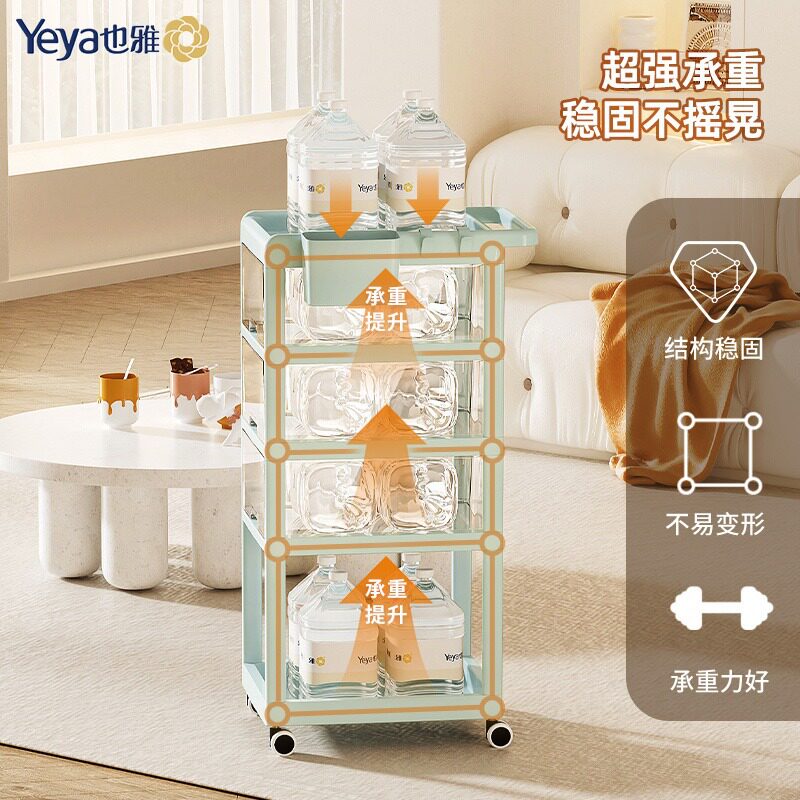 婴儿收纳柜小推车置物架
