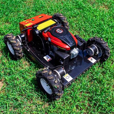 出口澳大利亚农用遥控割草机 Robotic Lawnmower 果园堤坝除草机