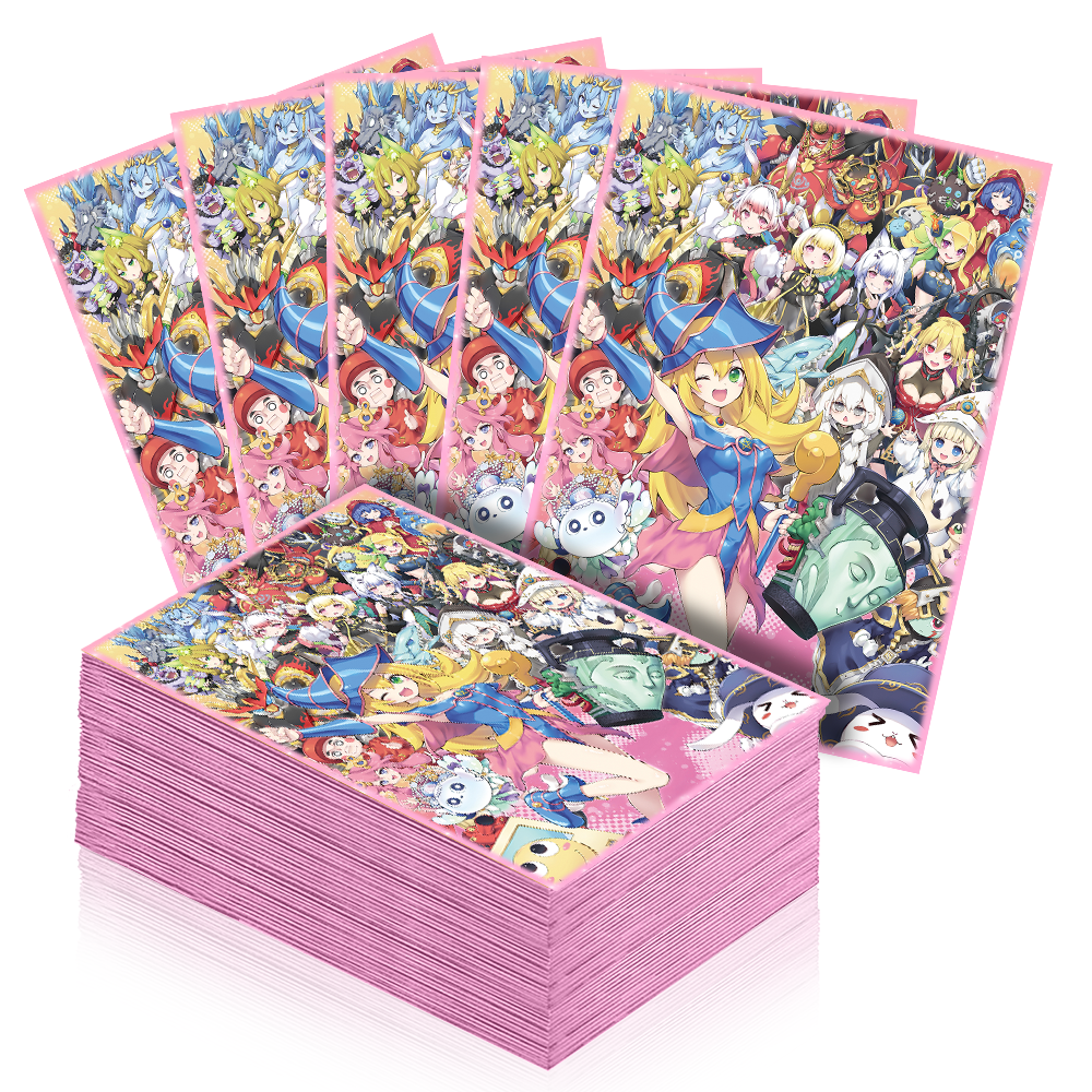 游戏王黑魔导女孩卡牌保护套妹套