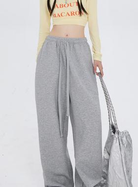 ZAVK2024秋冬新品美式街头百搭休闲长裤女街舞阔腿显瘦运动卫裤潮