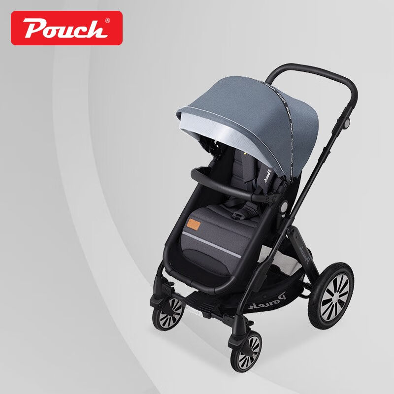 帛琦高景观婴幼儿推车宝宝推车儿童推车可坐可躺易折叠冬夏