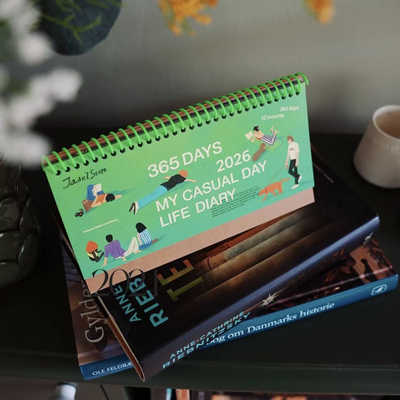 2026年插画日历My Casual Day台历手撕月历办公室桌面摆件备忘录