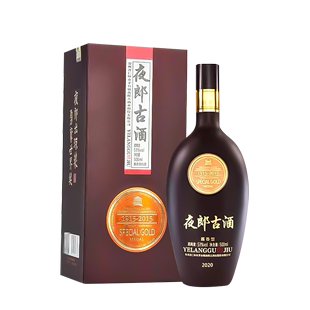 53度500ml 1瓶酱香型白酒礼盒装 版 夜郎古酒大金奖经典 送礼