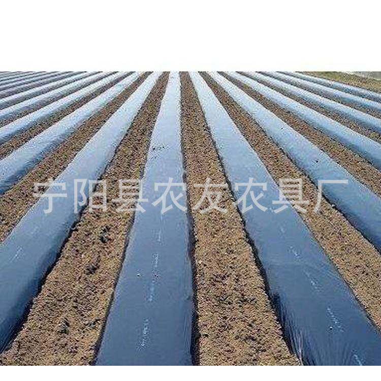 兰手扶起垄覆膜宽可调微耕机带节80-度1.0米铺满地膜机可喷药州机