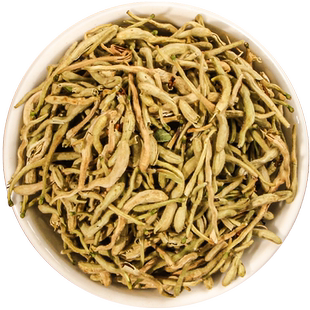 胡庆余堂金银花中药材散装养生花草叶金银花搭菊花泡水100g散称