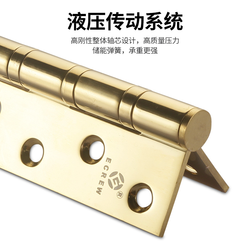 精铸304不锈钢合页门面木门铰链镜面抛光合页 静音金属轴承 加厚