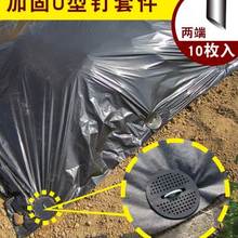 防草布地钉薄膜地膜固定器大棚帐篷户外露营防风加固钉薄膜卡钉子