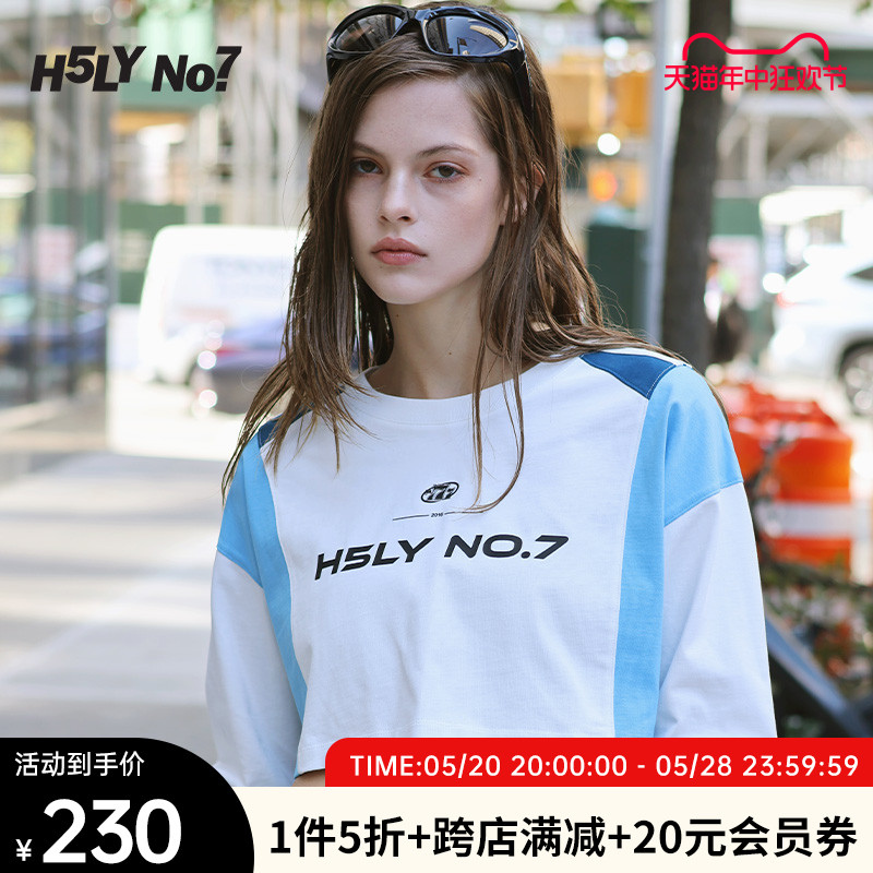 撞色长袖H5LYNO7拼接