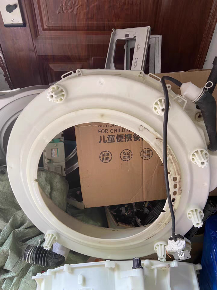 适用于海信原装滚筒洗衣机前桶后桶不锈钢内桶三脚架各种型号