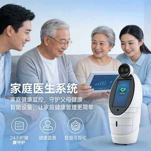 宜善智能保健医AI健康机器人4.0 智能医生家庭健康管理家用监测