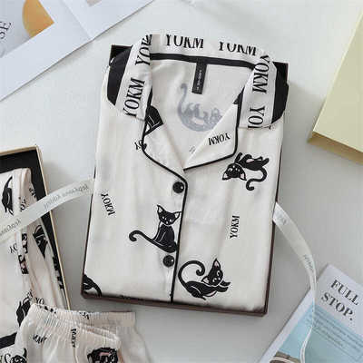 维多利亚桑蚕丝睡衣女款夏季新款