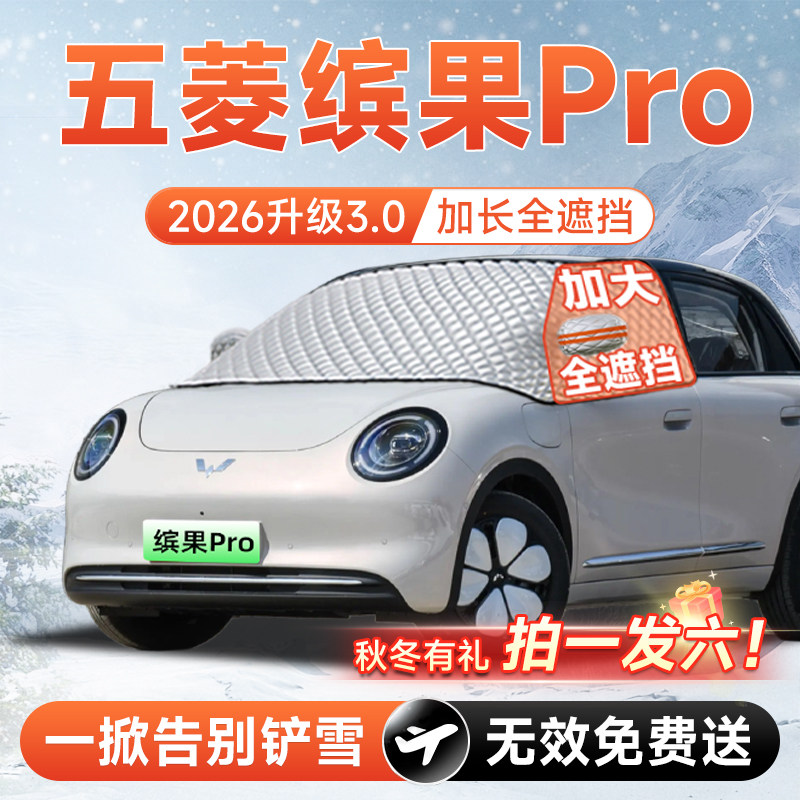 【拍一发六】缤果PRO专用遮雪挡