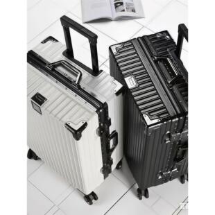 超轻拉杆旅行包行李箱大容量男女学生铝框拉杆箱20寸密码万向轮