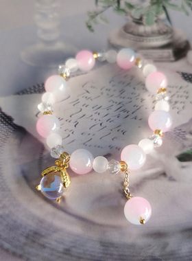 萤火虫小饰品手链女轻奢小众高级感设计闺蜜手串精致时尚礼物