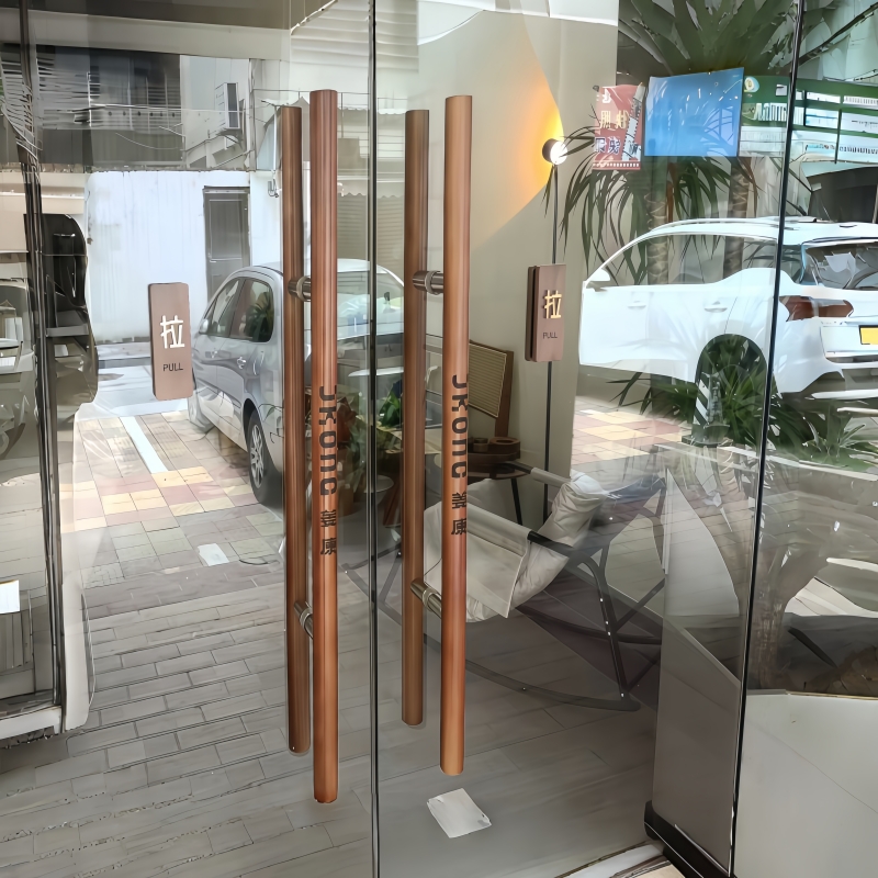 玻璃门把手定制玻璃门大拉手