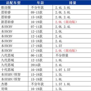 马勒两滤套装思域杰德歌诗图XRV思铂睿CRV缤智哥瑞空气滤空调滤芯