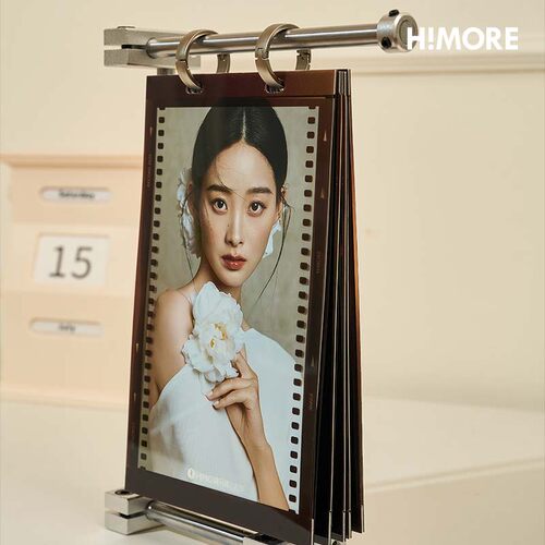 HIMORE海马体金属光轴翻页摆台