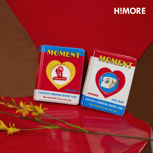 HIMORE海马体3寸相簿复古心动拍立得卡册照片明信片小卡收纳册子