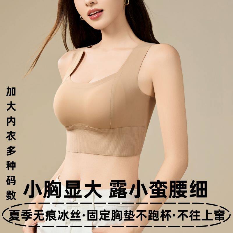 小胸显大聚拢内衣美背式
