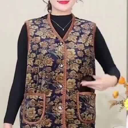 奶奶冬装加绒秋冬保暖老