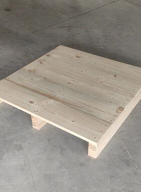 热销厂家定制胶合板出口免熏蒸加厚重型实木托盘物流木栈板地台板