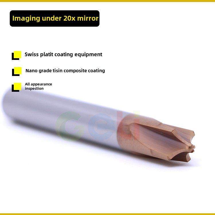 内R铣刀R3.25 3.5 3.75 4.5 5.5 6 7 8钨钢合金半圆弧刀外R角倒边