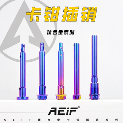 钛合金插销适用布雷博对四 水鸟 螃蟹 车力屋FR6 F901卡钳