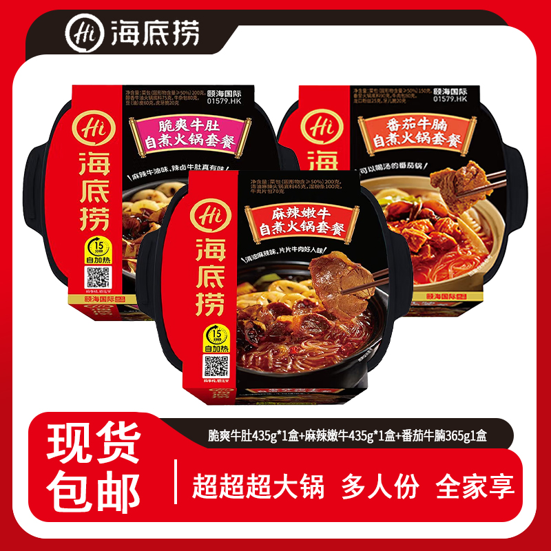 海底捞国产自热火锅懒人速食