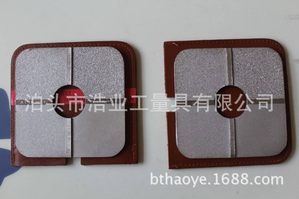 isr-cs018喷砂粗糙度对比样块ra3.2,10.5,18,25um四片