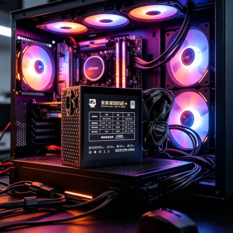 驿晨宇银牌850W电源ATX3.1图片