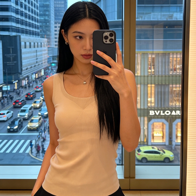 TinySylvie显瘦美背吊带背心