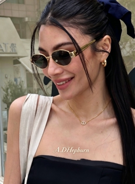 A.DHepburn猪鼻子锁骨链女款