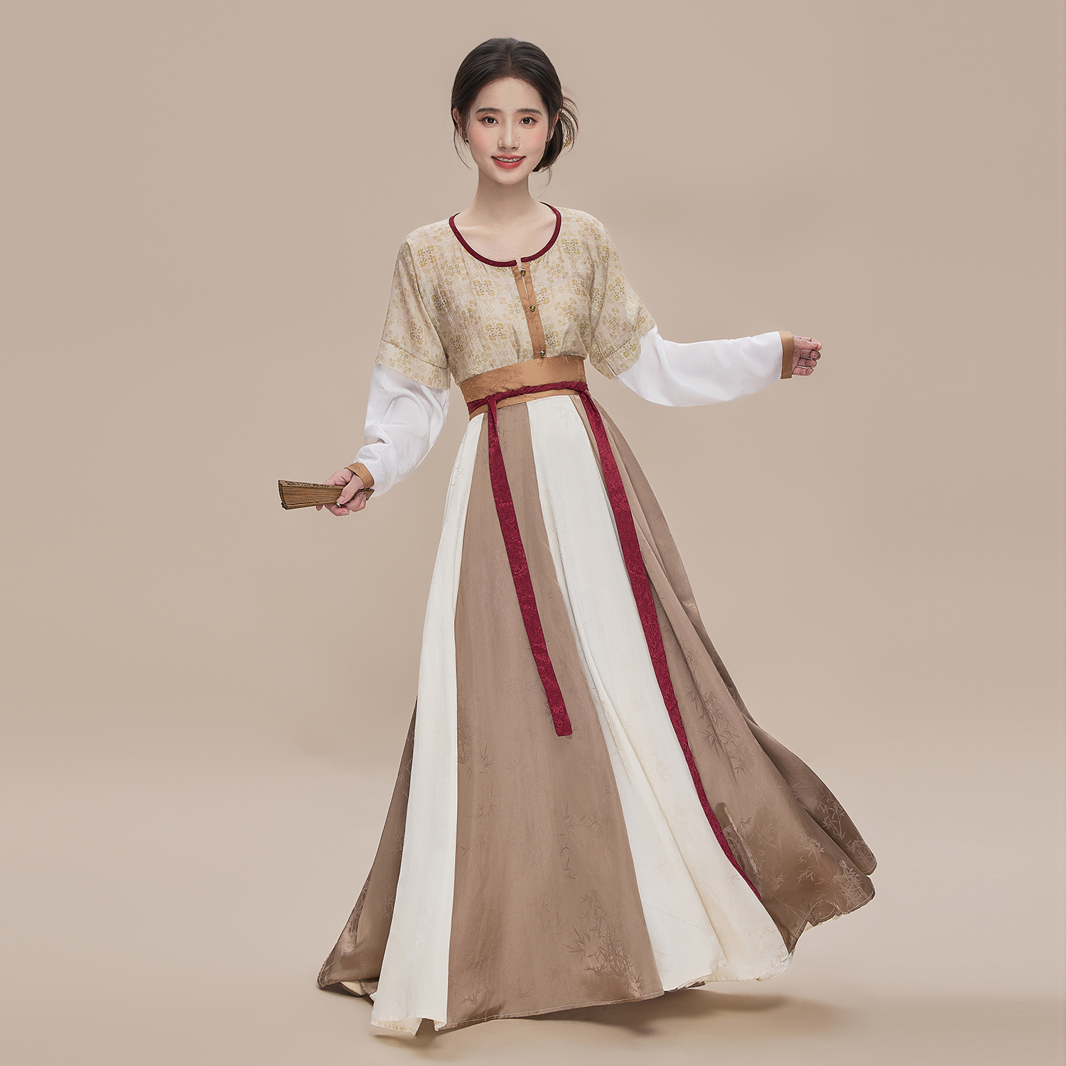 星河汉歌唐制汉服女国风套装日常