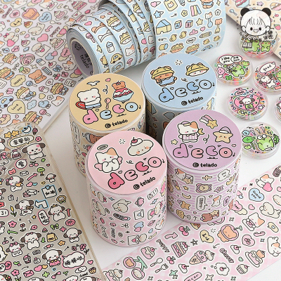 提拉多涂鸦胶带卡通创意