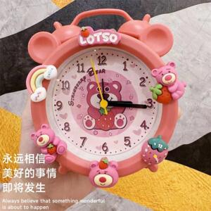 草莓熊儿童闹钟可爱卡通时钟