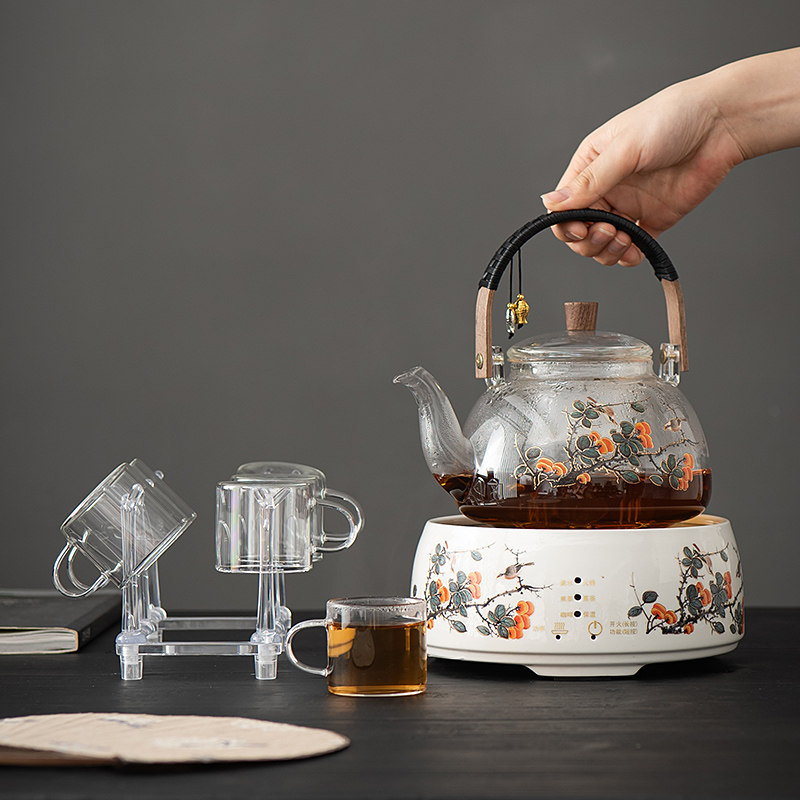 电热炉围炉煮茶泡茶壶厨房加热茶炉煮茶器新款触摸咖啡家用小电炉