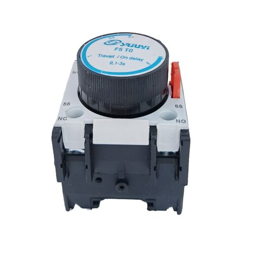 CJX2交流接触器空气延时头F5-T0/T2/T4/D0/D2/D4通电断电辅助触头